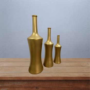 Trio de vaso Paris - Dourado